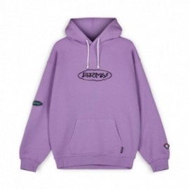 GRIMEY UFOLLOW HOODIE LILAC