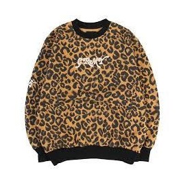 GRIMEY WESTBOUND ALL OVER PRINT CREWNECK LEOPARD