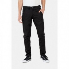 REEL FLEX TAPERED CHINO BLACK