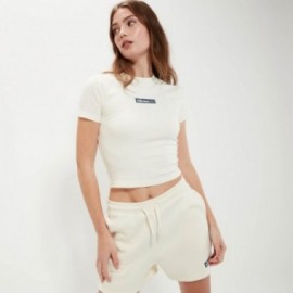ELLESSE Graciana Crop T-Shirt OFF WHITE
