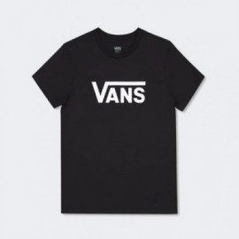 Camiseta Vans Drop V SS Crew-B W Black