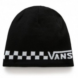 CIRCLE TAB BEANIE-B BLACK